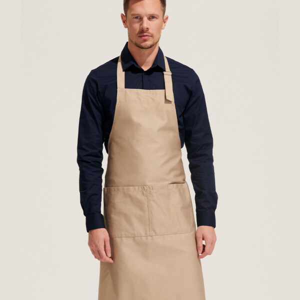 SOL'S Gala Long Bib Apron Thumbnail