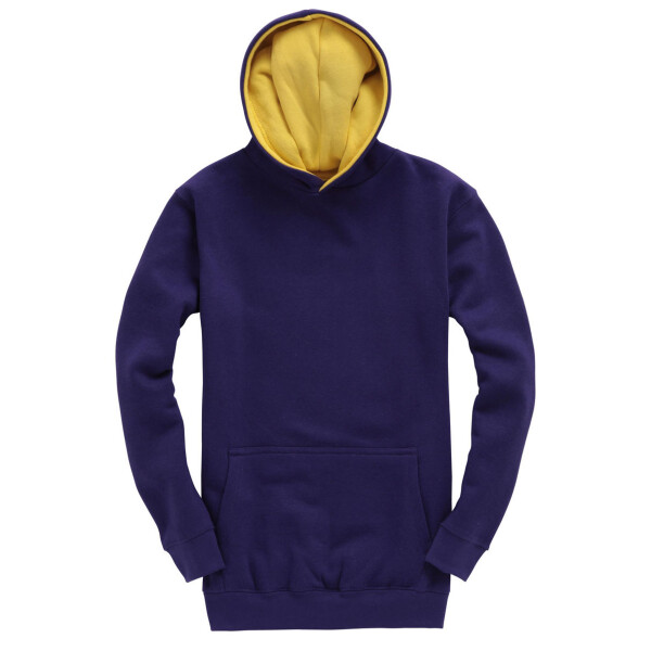 Kids Premium Contrast Hoodie Thumbnail