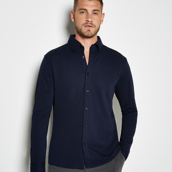 Kust. Kit T/F L/S Superwash Pique Shirt Thumbnail