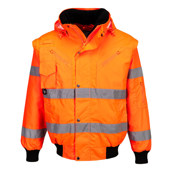 Hi-Vis 3-in-1 Bomber Jacket Thumbnail