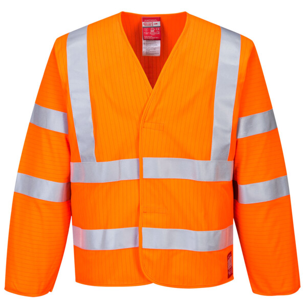 Hi-Vis Anti Static Jacket - Flame Resistant Thumbnail