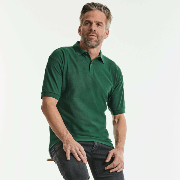 Russell Poly/Cotton Piqué Polo Shirt Thumbnail